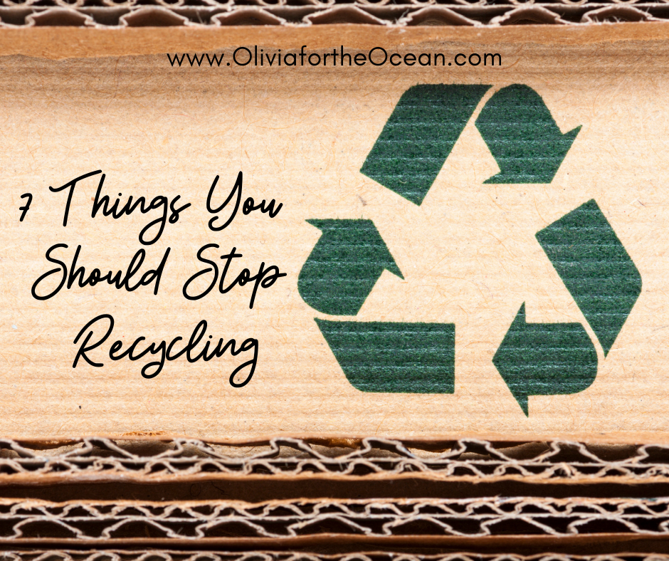 7 Things You Should Stop Recycling – Olivia For The Ocean